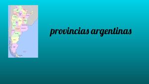 Provincias Argentinas