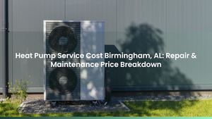 Heat Pump Service Costs in Birmingham, AL: Repair & Maintenance Price Breakdown