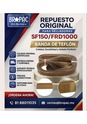 Banda de Teflón original SF150/FRD1000