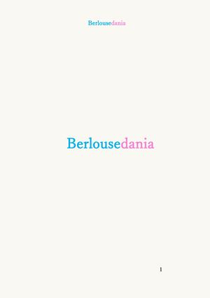 Berlousedania (Original Completed Manuscript)