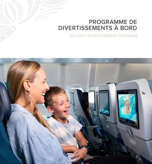 Aircalin Programme de divertissements
