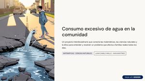 Consumo Excesivo De Agua En La Comunidad