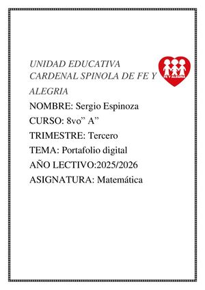 Proyecto De Matemáticas