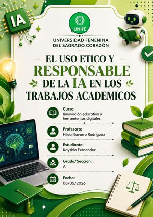 Manual: Uso ético y responsable de la IA en los trabajos académicos