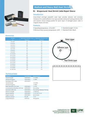 R1 Wraparound Heat Shrink Cable Repair Sleeve