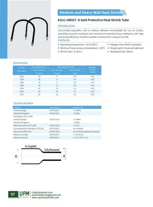 S3n Ubolt Heat Shrink Designed For U Bolt Protection Upmheatshrink Com