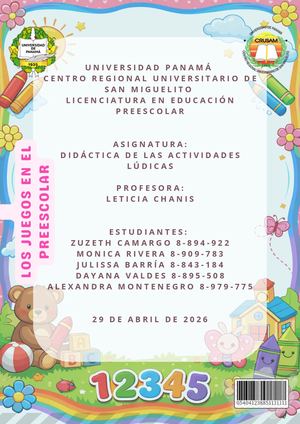 Revista 1. El Juego En Preescolar