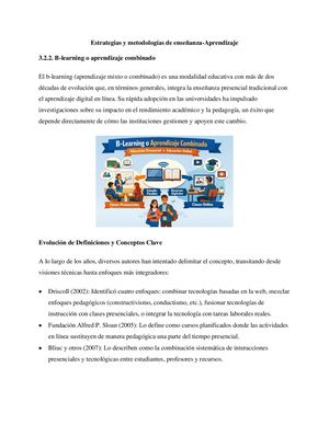 Estrategias y metodologías de enseñanza-Aprendizaje