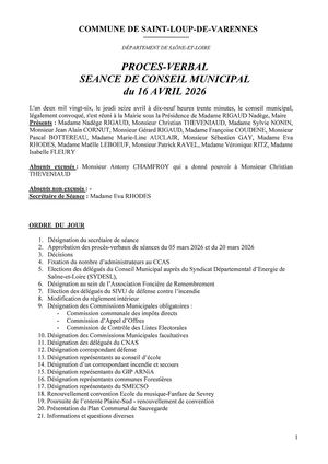 Pv Conseil Municipal Du 16 Avril 2026