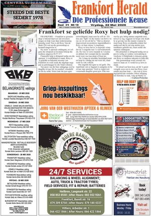 Frankfort Herald 22 Mei 2026