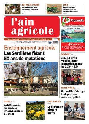 Ain Agricole vendredi 22 mai 2026