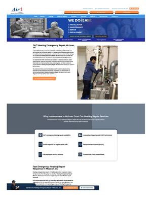 Airone360 Com Services Areas Mclean Va Heating Emergency Repair