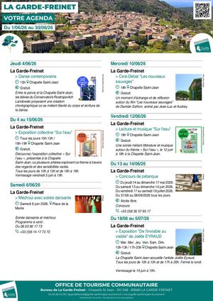 Animation Juin 2026 La Garde Freinet