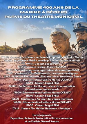 Programme 400 Ans De La Marine À Béziers