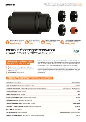 Kit roue électrique - Documentation technique