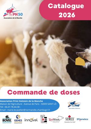 Catalogue Taureaux 2026