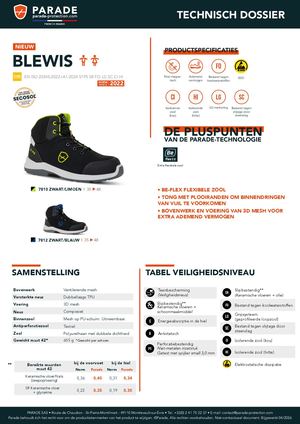 FT BLEWIS PARADE SHOES 2022 NL