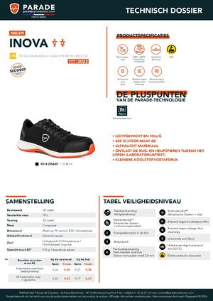 FT INOVA PARADE SHOES 2022 NL