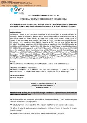03 Adoption Budget Primitif 2026 Annexe Post Marque