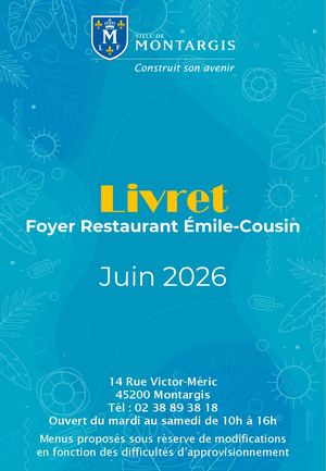 Livret Menu Juin 2026
