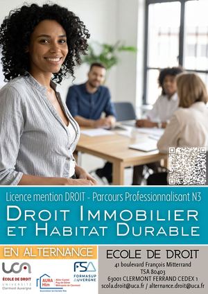 Brochure Alternance Licence 3 Dihd Droit 2026 2027