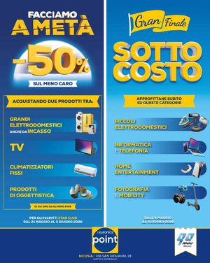 Volantino Sottocosto/Facciamo a metà