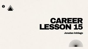 Career Lesson 15