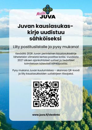 Liity Juvan kausiasukkaiden postituslistalle!