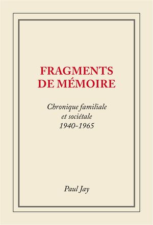 Fragments de mémoire