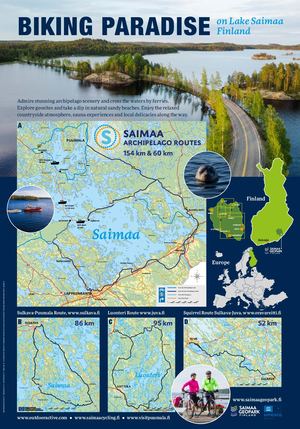 Biking Paradise on Lake Saimaa