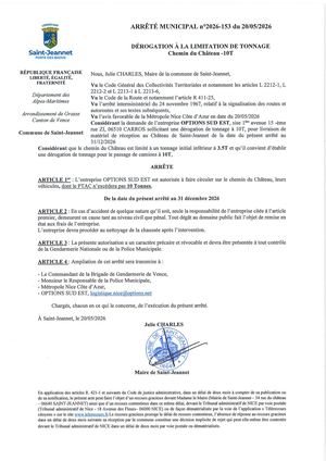 Am N°2026 153 Dt Annuelle 2026 10t Chemdu Château Options Sud Est