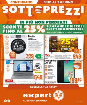 CONTINUANO SOTTOPREZZI 21.05 - 3.06