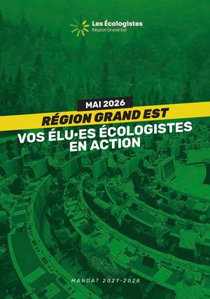 Bilan Mai 2026 Les Écologistes Grand Est