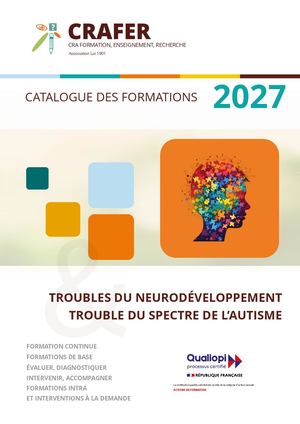 Catalogue des formations Crafer 2027