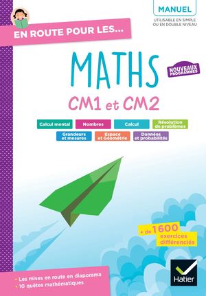 En route pour les Maths - CM1 CM2 - Ed. 2026 - Manuel élève