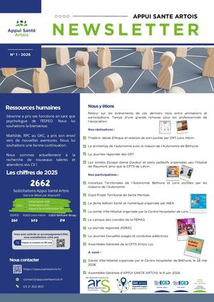 Newsletter Appui Sante Artois Mai 2026