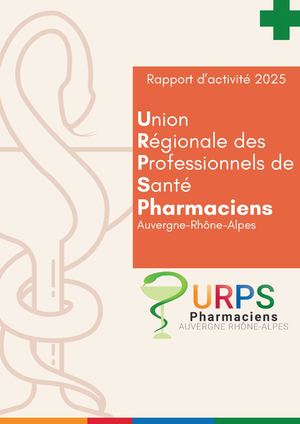 Rapport d'Activité 2025 URPS Pharmaciens AuRA