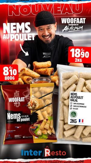 Nems Au Poulet Woo Fat