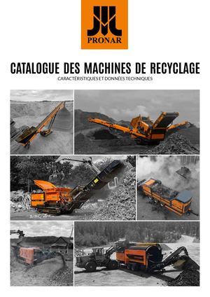 Brochure Pronar Broyeurs Lents Mobiles MRW 1300 1300G
