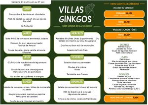 Menu De La Semaine Vg S23