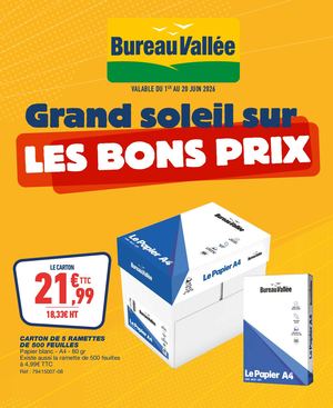 Grand soleil sur les bons prix