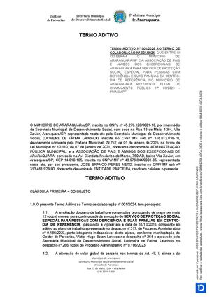 Termo Centro Dia 2026