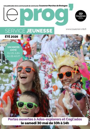 Programme Jeunesse éTé 2026