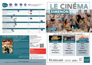 Pr0gramme Cinéma Simenon Juin 2026