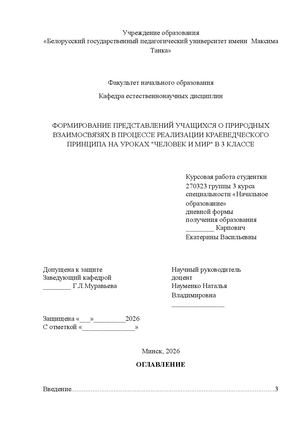 Курсовая Карпович