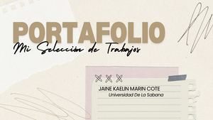 Portafolio/ jaine marin