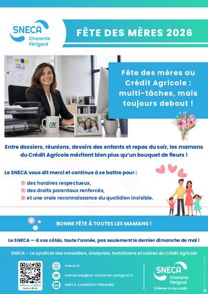 CHARENTE PERIGORD - Tract Fête des Mères