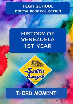Libro Digital Historia Vzla 1er Año Tercer Momento