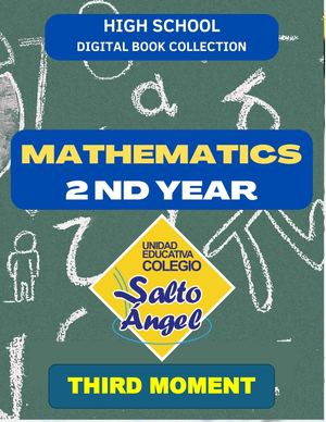 Libro 2do Año Third Moment Math