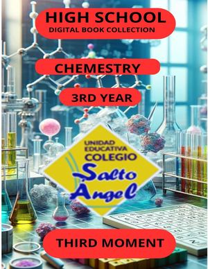 Chemestry 3rd Year 3rd Moment